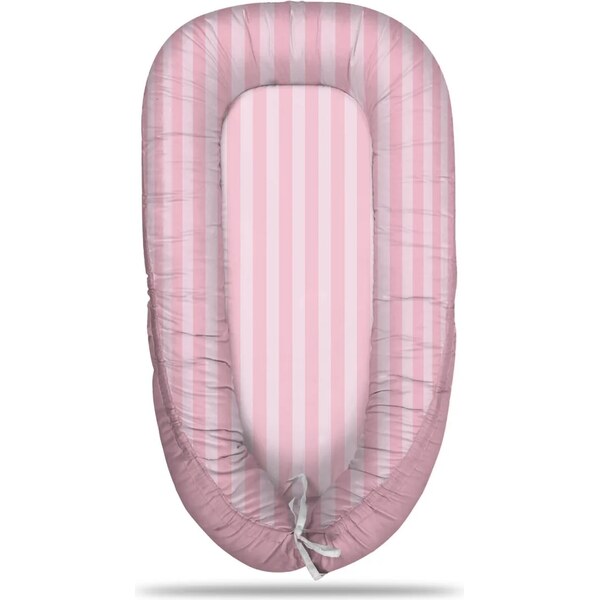 Sablio Hniezdočko pre bábätko Ružové pruhy 65114030