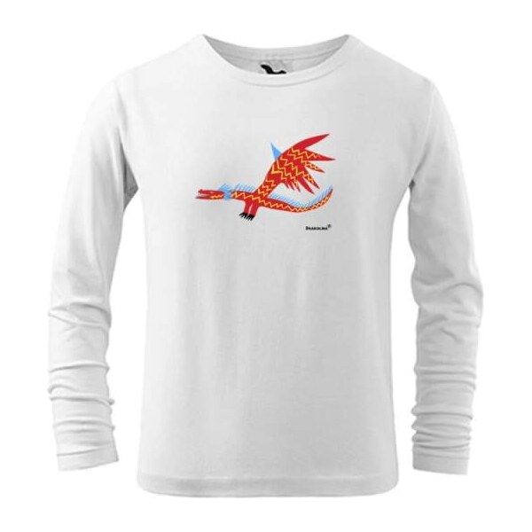 Drakolina Tričko Dragon Red Electric 66613850