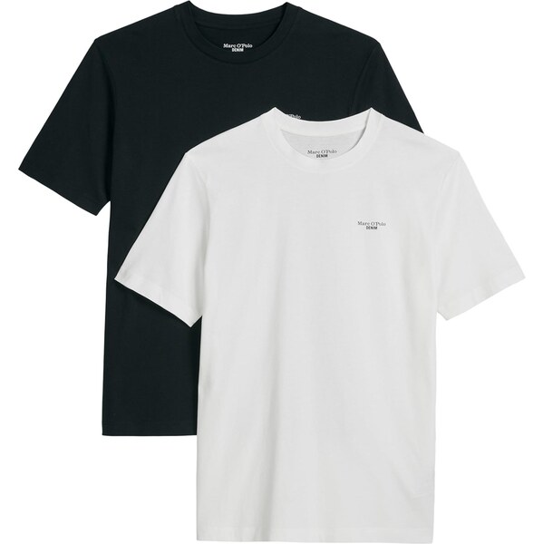 Marc OPolo DENIM Tričko čierna / biela 66707594
