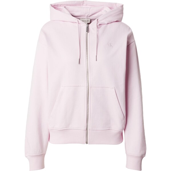 Calvin Klein Jeans Tepláková bunda ružová 66707603