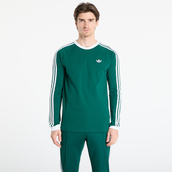 adidas Originals Tričko adidas 3S Ls Tee Collegiate Green L 66704194
