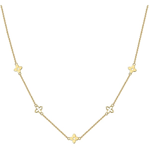 MAJYA Strieborná retiazka s príveskom EVELYNE pozlátená 11973 66712537