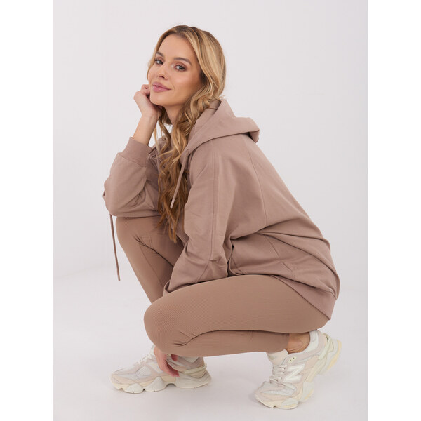 RELEVANCE Sweatshirt-RV-BL-9805.24-dark beige 66704673