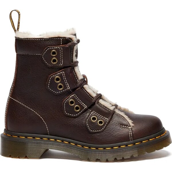 Kožené workery Dr. Martens 1460 LTT Fur Lined 66709508