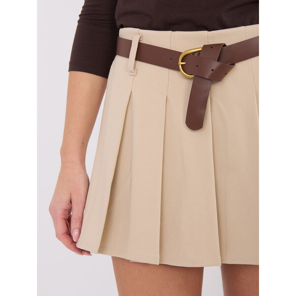 RUE PARIS Shorts-IT-SN-FL8757.52-light beige 66711604