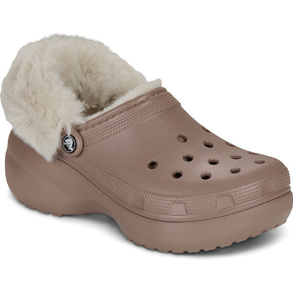Crocs Nazuvky Cls Platfm Lined Fuzz Strap Cg Crocs 66712954
