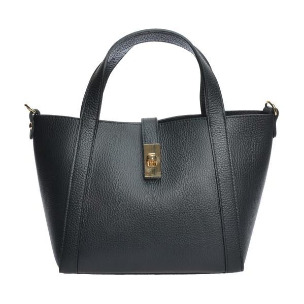 Anna Luchini Dámska kožená kabelka AL WH TSBV 20 Nero 66712483