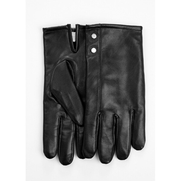bonprix Kožené rukavice, farba čierna 66712902
