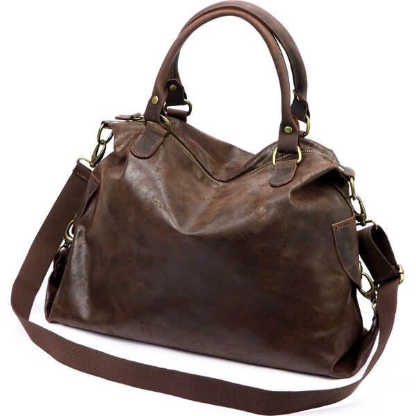 Luka Veľká dámska kožená kabelka z pravej kože – formát A4 66386162