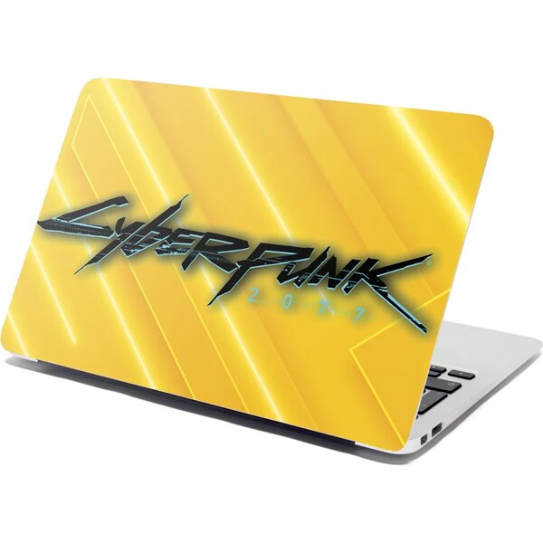 Sablio Samolepka na notebook Cyberpunk 2077 Žltý 65112607