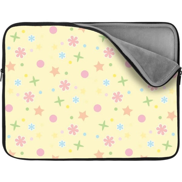 Sablio Obal na notebook Hviezdy, kvety a bodky 65426898