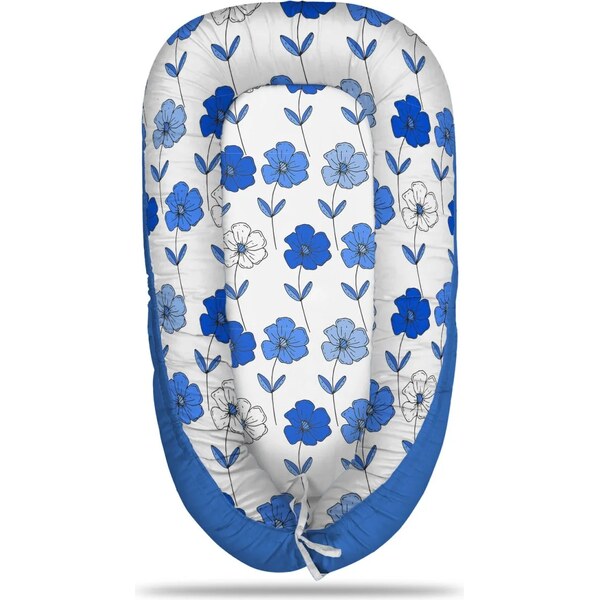 Sablio Hniezdočko pre bábätko Modré kvety 65114210