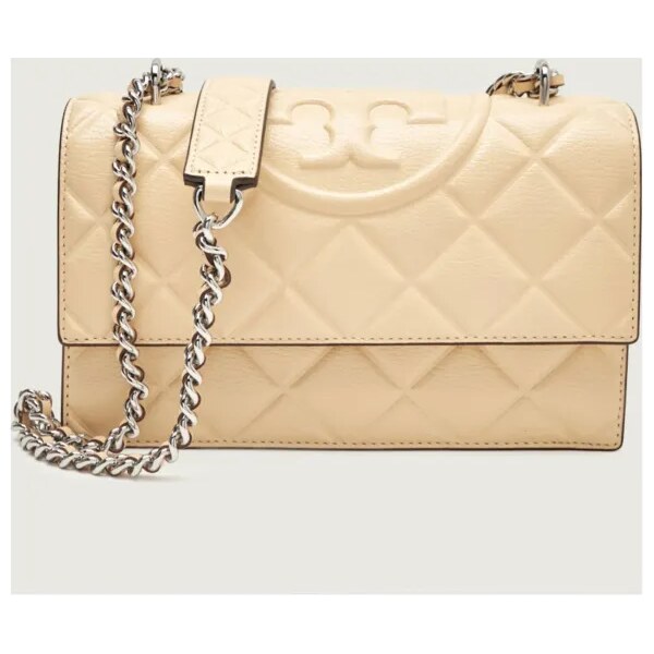 TORY BURCH Kožená kabelka na rameno Fleming 66454611