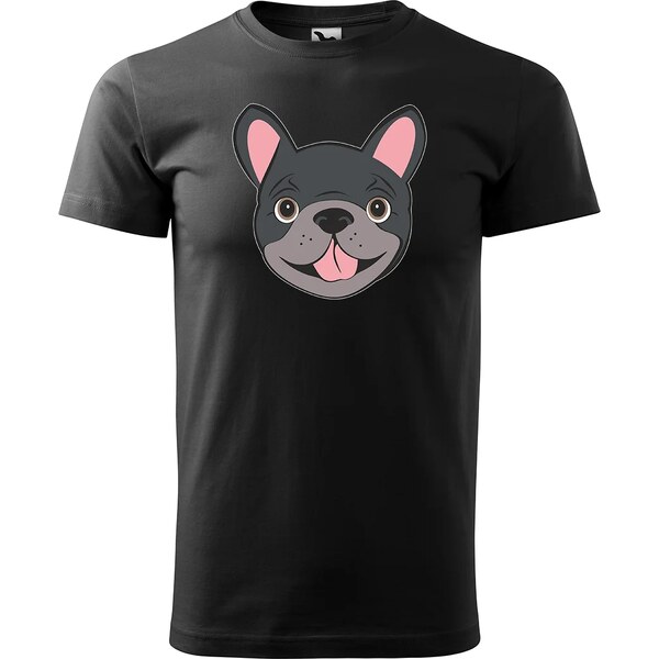 Sablio Tričko s potlačou pre milovníkov psov Francúzsky buldoček 65110681