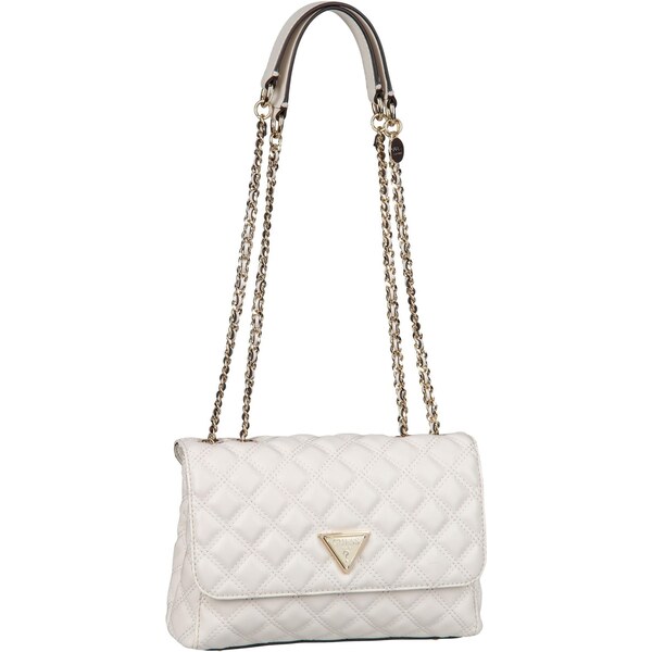 GUESS Kabelka na rameno Giully II šedobiela 66718272