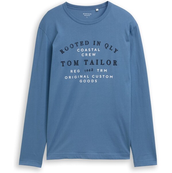 TOM TAILOR Tričko opálová / čierna / biela 66718335