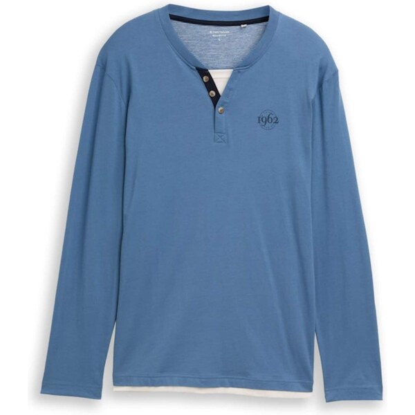 TOM TAILOR Tričko dymovo modrá / čierna / biela 66718325