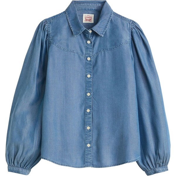 LEVIS Blúzka JOURNEY modrá denim 66718347