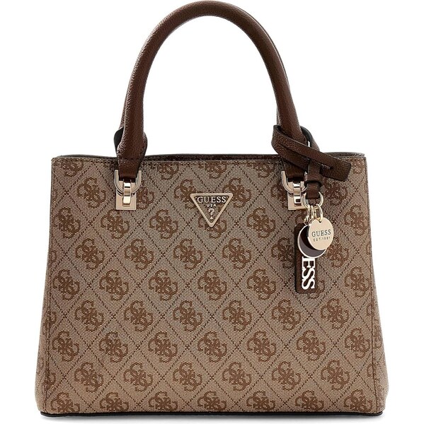GUESS Kabelka Noelle hnedá / kapučíno / zlatá 66718350