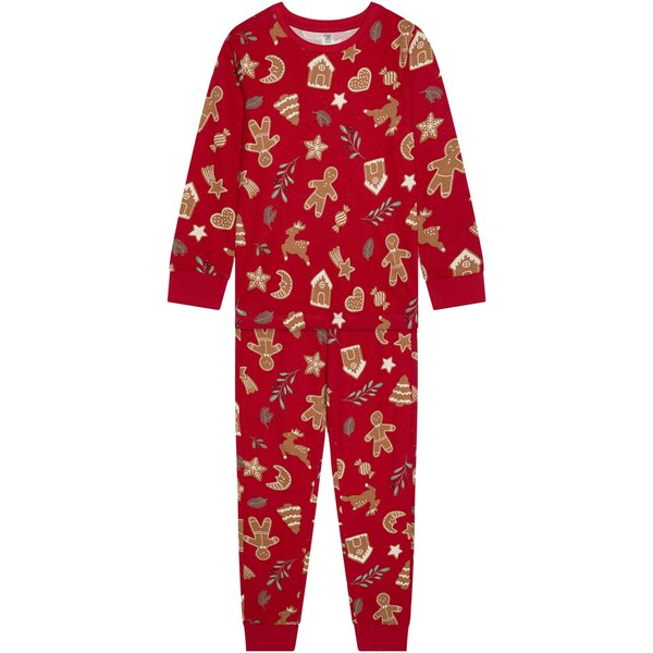 Lindex Pyžamo Ginger Bread béžová / svetlobéžová / zelená / 66718465