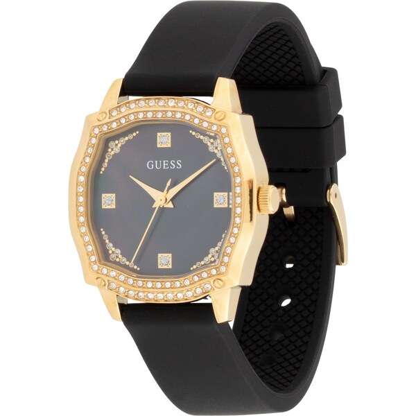 GUESS Analógové hodinky LIV zlatá / čierna 66718493