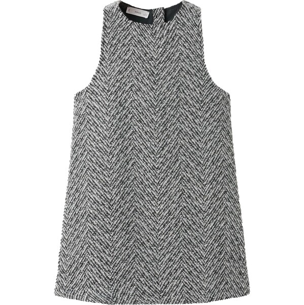 MANGO KIDS Šaty ROSA čierna / biela 66718536