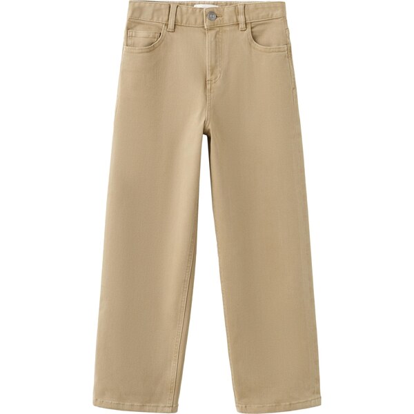 MANGO KIDS Nohavice CHILE béžová 66718540