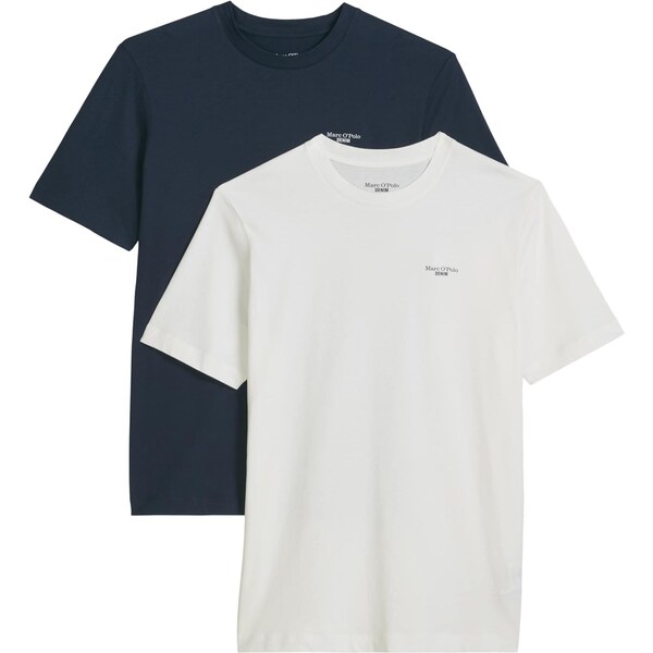 Marc OPolo DENIM Tričko tmavomodrá / biela 66718576