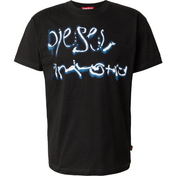 DIESEL Tričko T-NORM-V8 námornícka modrá / čierna / biela 66718659