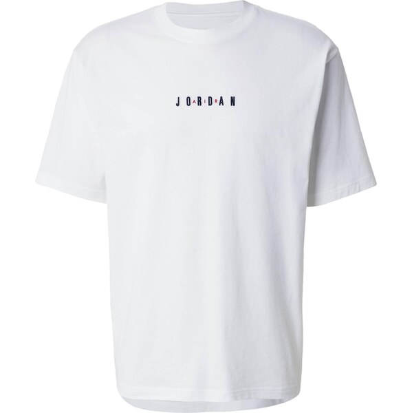 Jordan Tričko AIR námornícka modrá / čerešňová / biela 66718717