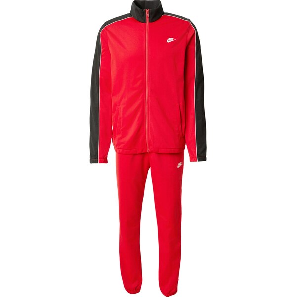Nike Sportswear Joggingová súprava CLUB červená / čierna / biela 66718723