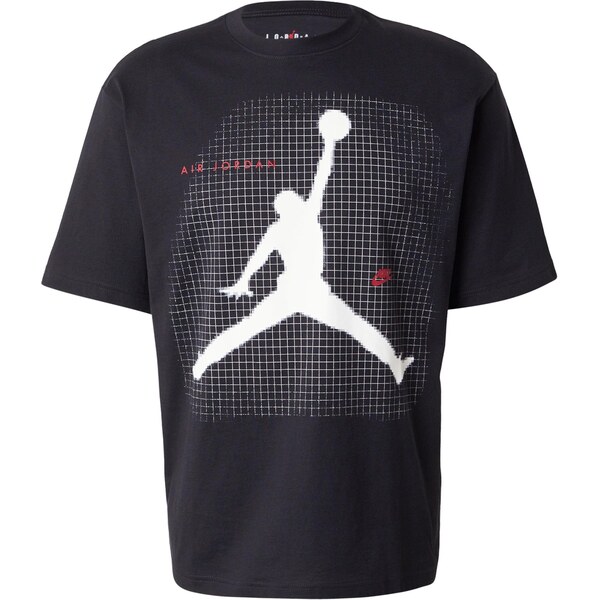 Jordan Tričko jasne červená / čierna / biela 66718724