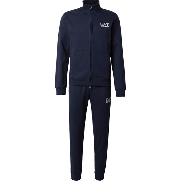 EA7 Emporio Armani Joggingová súprava tmavomodrá / biela 66718803