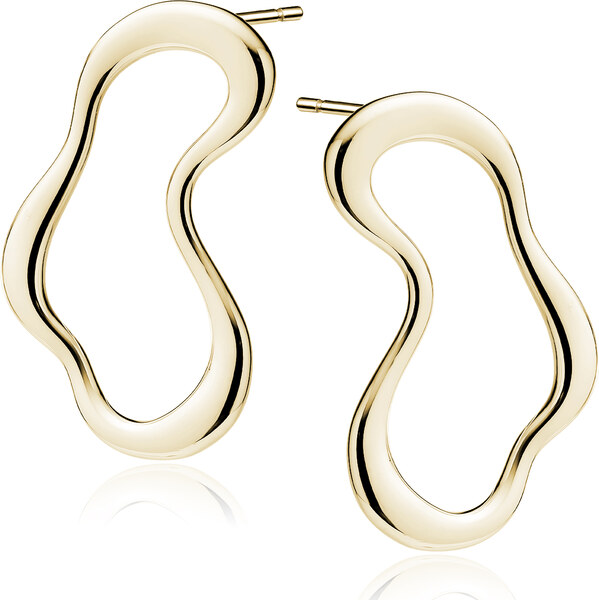 Olivie Strieborné extravagantné náušnice GOLD 9962 66795649