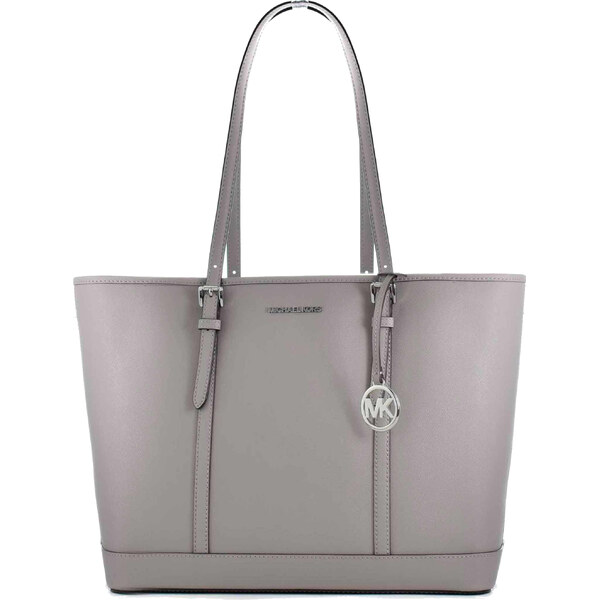 Michael Kors Dámska kožená kabelka 35T0STVL9L PEARL GREY 66724560