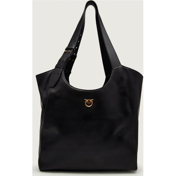 Pinko Kožená shopper kabelka CLASSIC 66724429