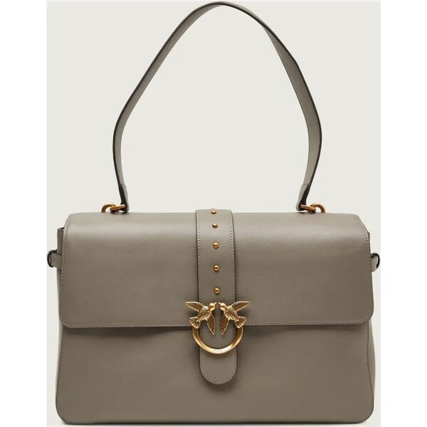 Pinko Kožená kabelka na rameno LOVE ONE EXTRA SLOUCHY 66724417