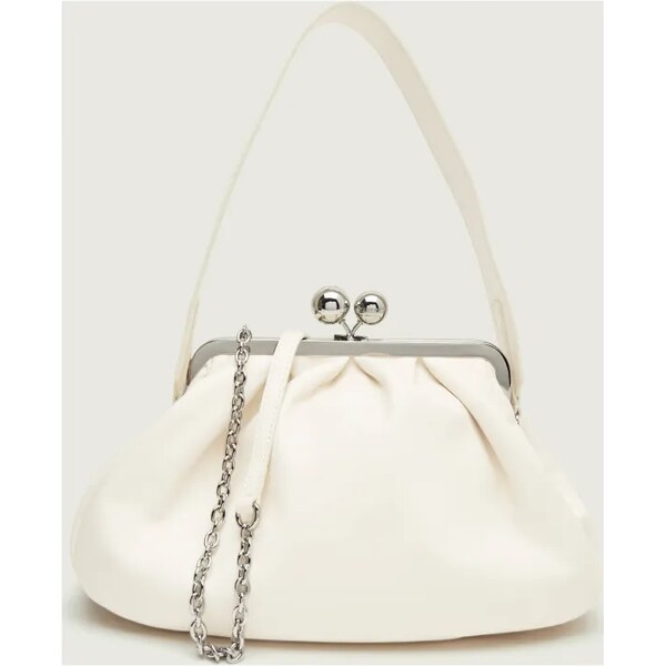 Weekend MaxMara Kožená kabelka na rameno CUBICO | Pasticcino 66725765