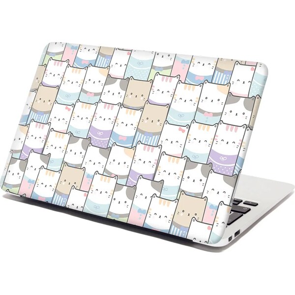 Sablio Samolepka na notebook Kreslené mačiatka 65095302