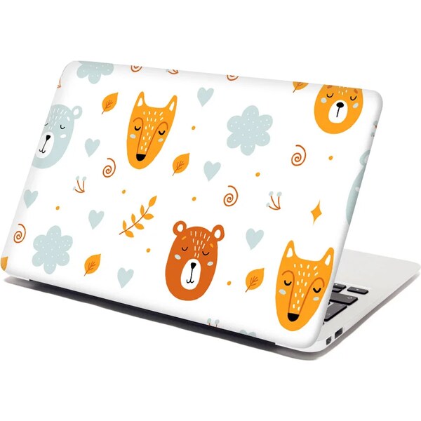 Sablio Samolepka na notebook Medveď a líška 65100855