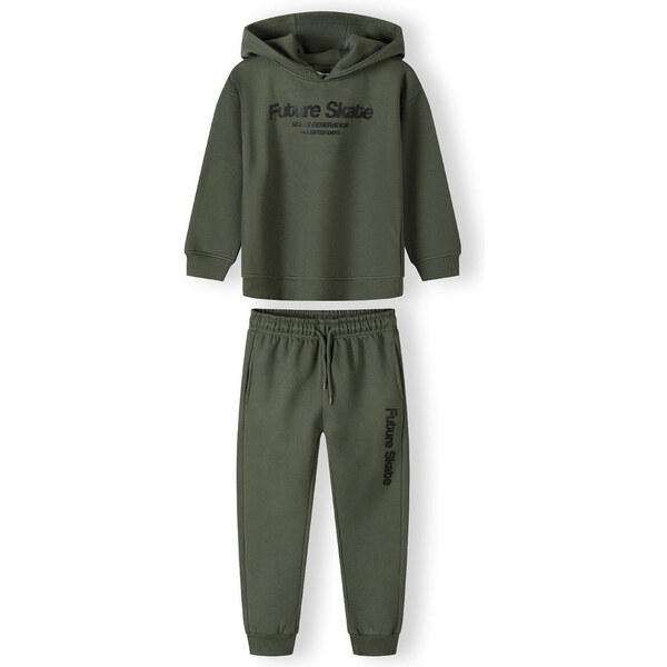 MINOTI Joggingová súprava tmavozelená / čierna 66731492