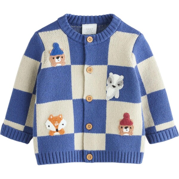 Next Kardigán béžová / modrá / svetlosivá / oranžová 66731559