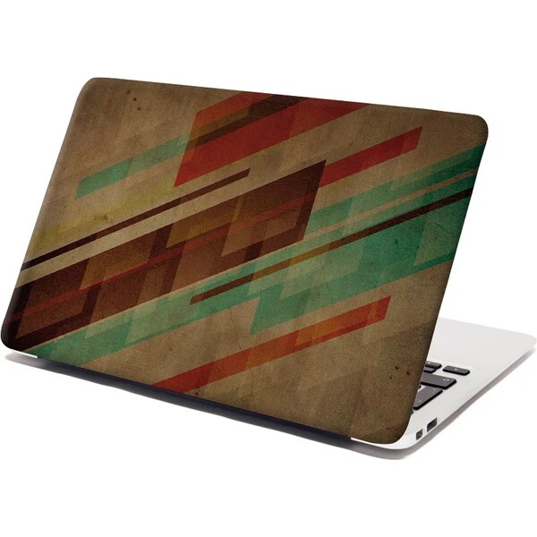 Sablio Samolepka na notebook Hnedá abstrakcia 65098549