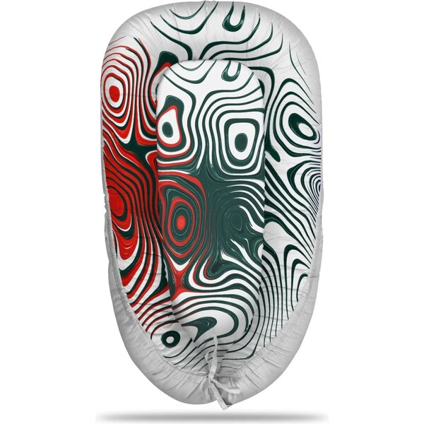 Sablio Hniezdočko pre bábätko Dvojfarebná abstrakcia 65114353