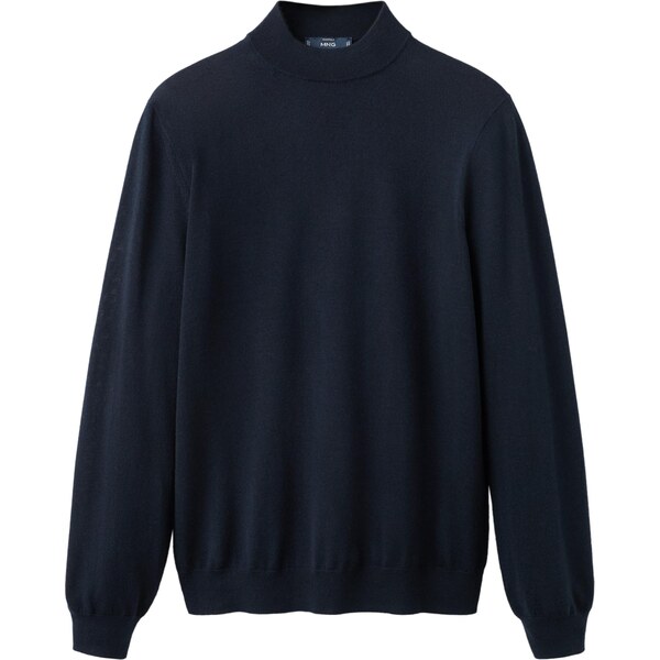 MANGO MAN Sveter Willym námornícka modrá 66731837