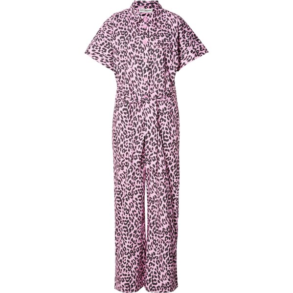 Lollys Laundry Overal Mathilde svetloružová / čierna 66731838