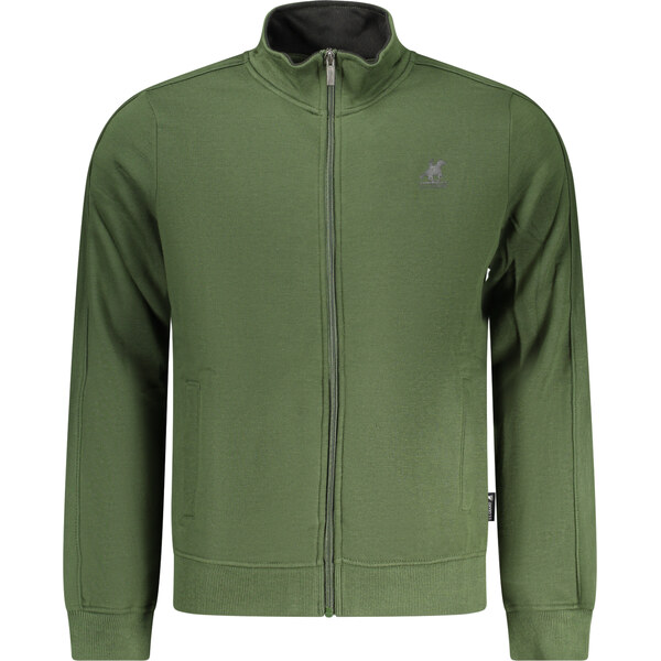 U.S. GRAND Zelená pánska mikina na zips 66737561