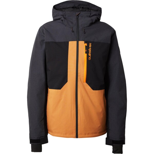 QUIKSILVER Športová bunda DAWSON oranžová / čierna 66731908
