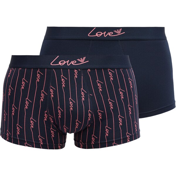 Emporio Armani Boxerky námornícka modrá / eozín 66732043