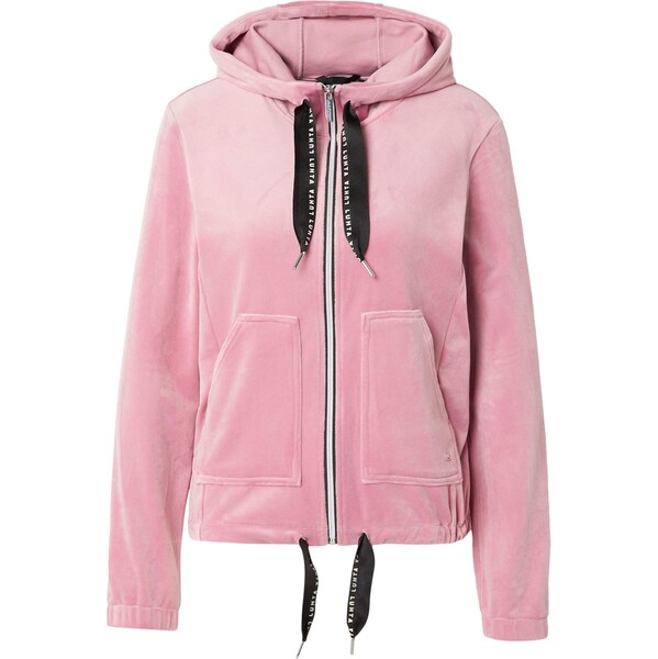 LUHTA Športová mikina so zipsom BROMARF staroružová 66733149